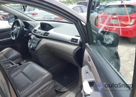 2011 Honda Odyssey Ex-L from USA, damaged, VIN 5FNRL5H6XBB017476